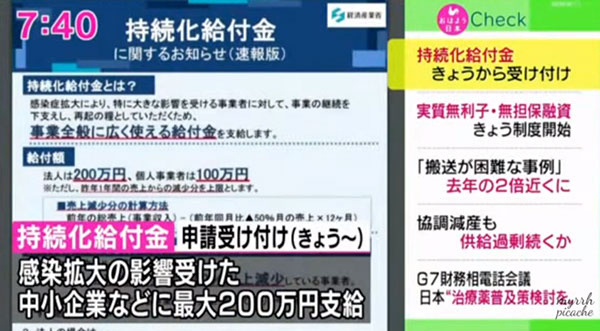 趕快領取！日本的10萬日元補助金開始發放~ 